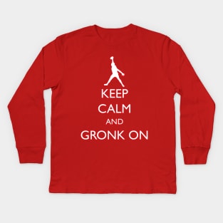 Gronk On Kids Long Sleeve T-Shirt